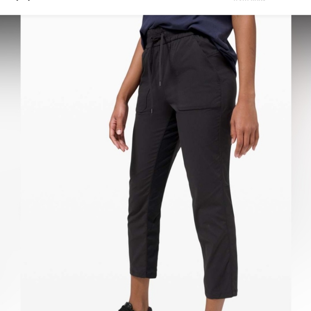 Lululemon Beyond The Studio Crop Jogger Pants 8